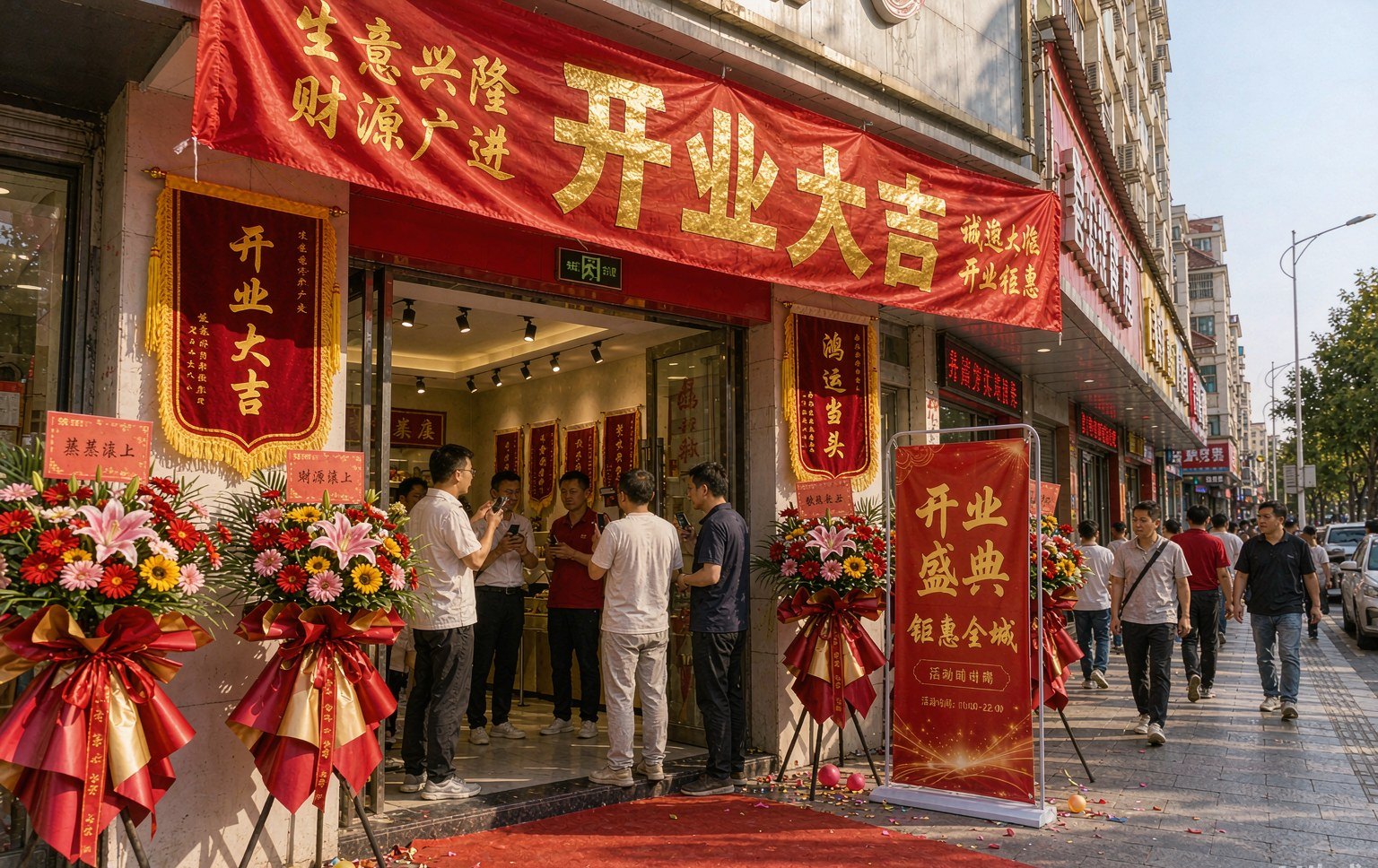 条幅 · 锦旗